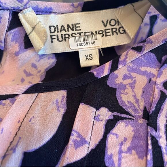 Diane von Furstenberg Joyce Silk Dress Size XS - Picture 8 of 10